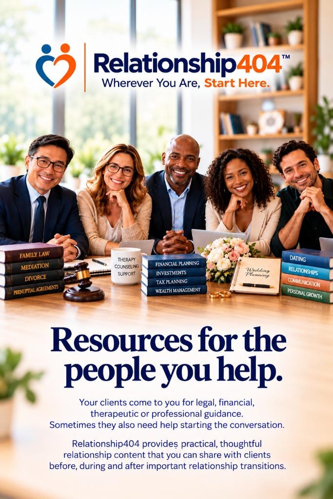 For Professionals | Relationship404